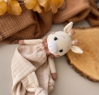 Schnuffeltuch Giraffe „Giraffi“