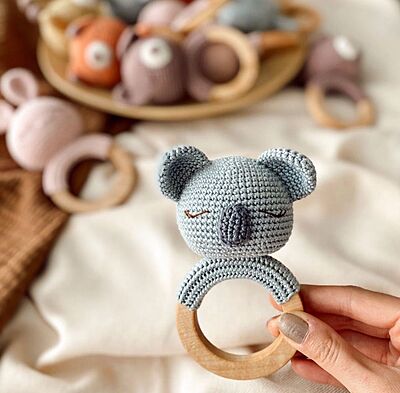 Rassel „Koala Blue“