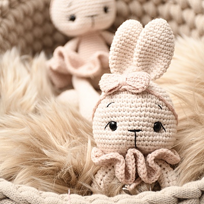 New Born Set Häschen„Girly“